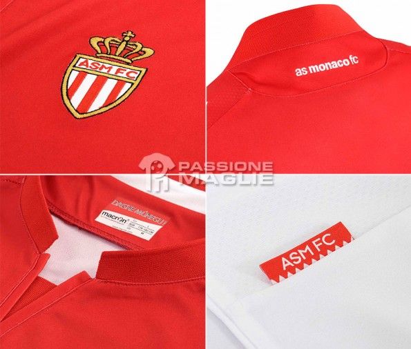 Dettagli divisa AS Monaco 2013-14