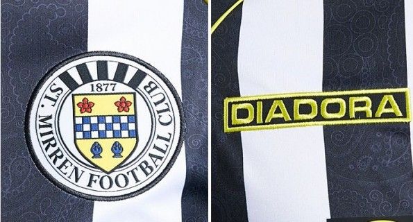 Pattern Paisley maglia St Mirren 2013-2014