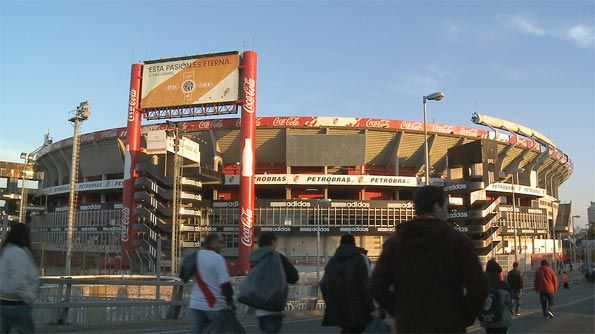 Esterno stadio Antonio Vespucio Liberti