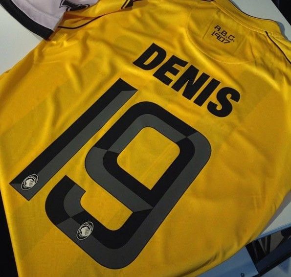 Font nome numeri Atalanta away 2013-14