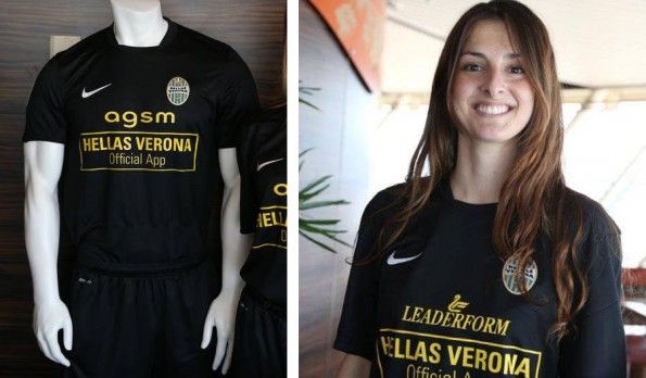 Terza maglia nera Hellas Verona 2013-2014