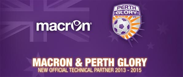 Macron sponsor tecnico Perth Glory
