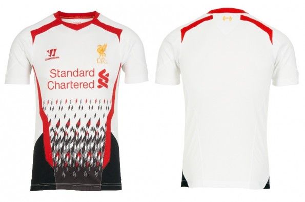 Seconda maglia Liverpool 2013-2014