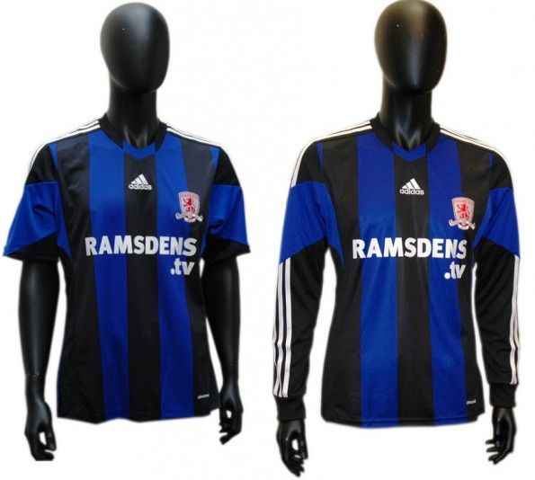 Seconda maglia Middlesbrough 2013-2014