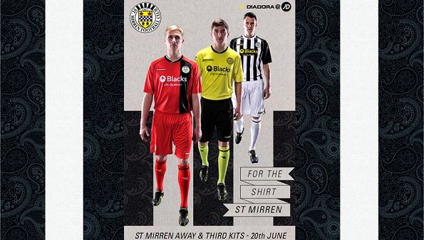 Maglie St Mirren 2013-2014 Diadora