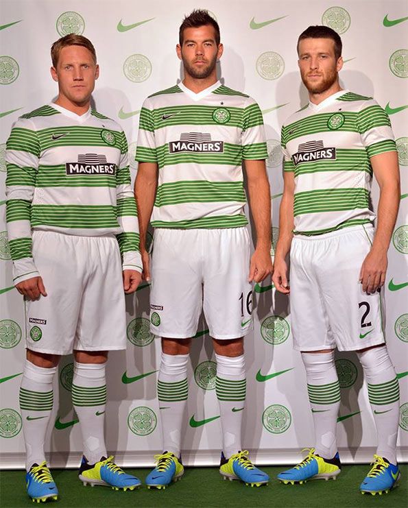 Presentazione maglia Celtic 2013-2014 Nike
