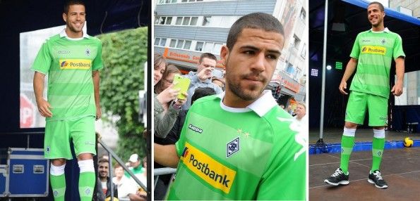 Seconda maglia Borussia Monchengladbach Kappa 2013-14