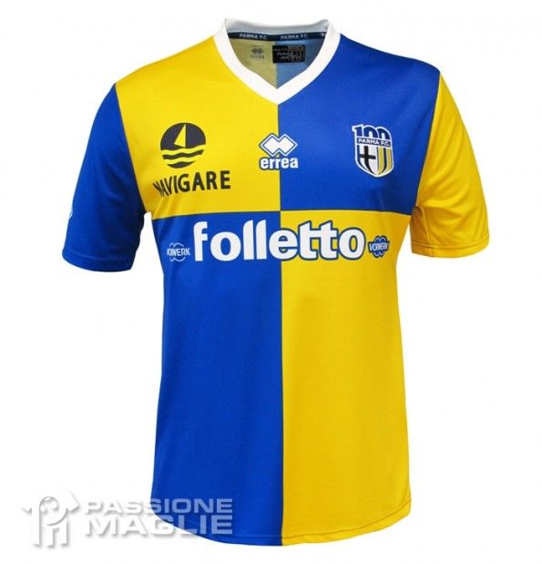 Seconda maglia Parma 2013-2014 Erreà