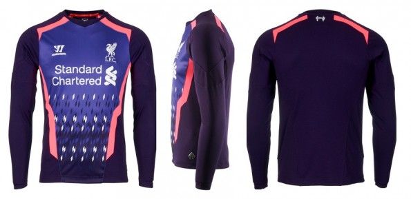 Seconda maglia portiere Liverpool 2013-2014