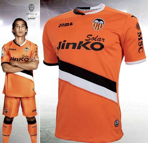 Seconda maglia Valencia 2013-2014