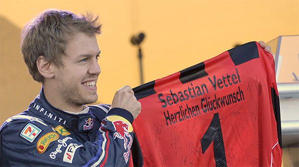 Sebastian Vettel maglia Eintracht Francoforte