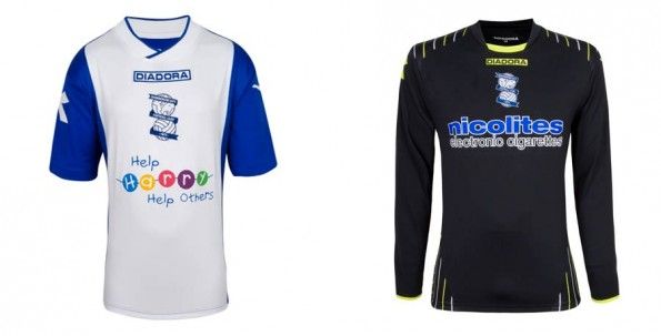 Maglia Birmingham City bimbo e portiere