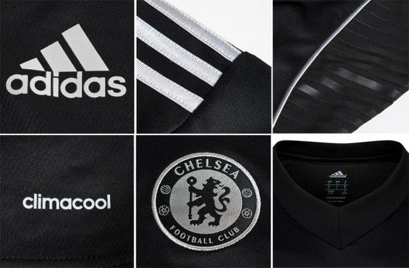 Dettagli terza maglia Chelsea adidas
