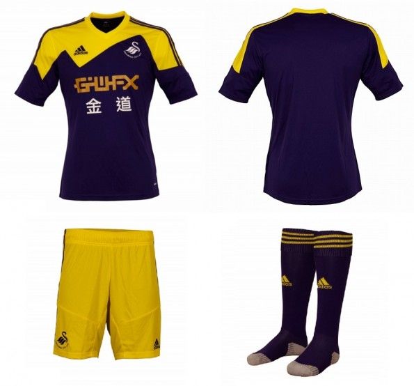 Seconda maglia 2013-2014 Swansea City Adidas