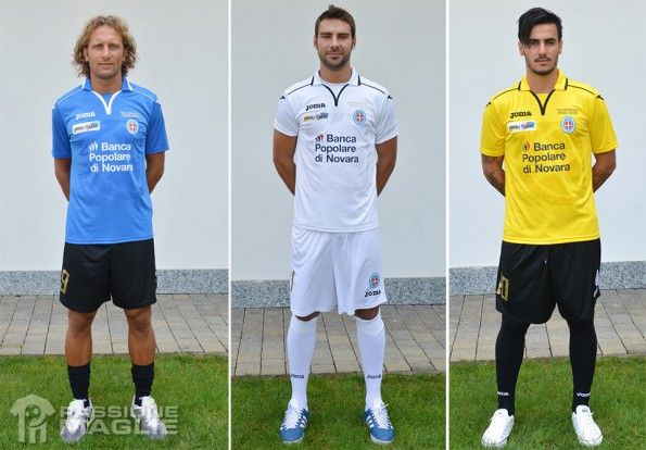 Le divise del Novara 2013-2014 Joma