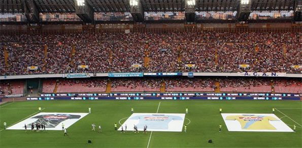 Gigantografie maglie Napoli 2013-14