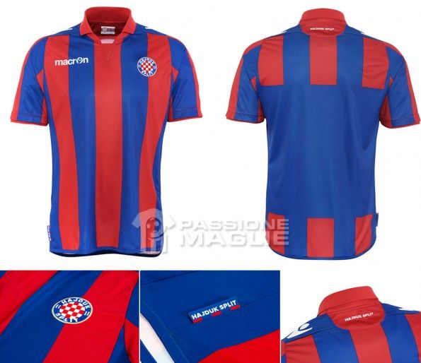 Seconda maglia Hajduk Spalato 2013-2014
