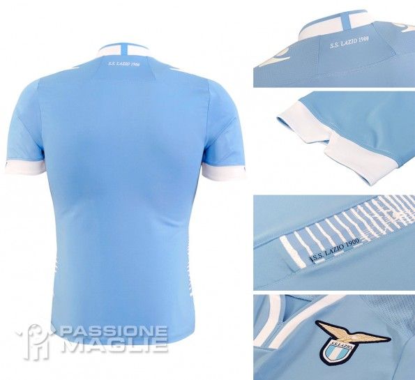 Dettagli maglia Lazio home 2013-2014