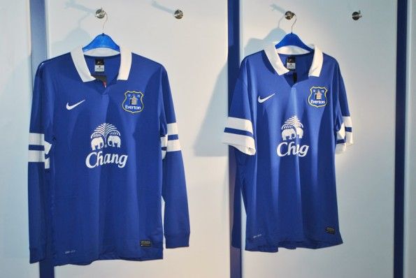 Divisa Everton manica lunga 2013-14