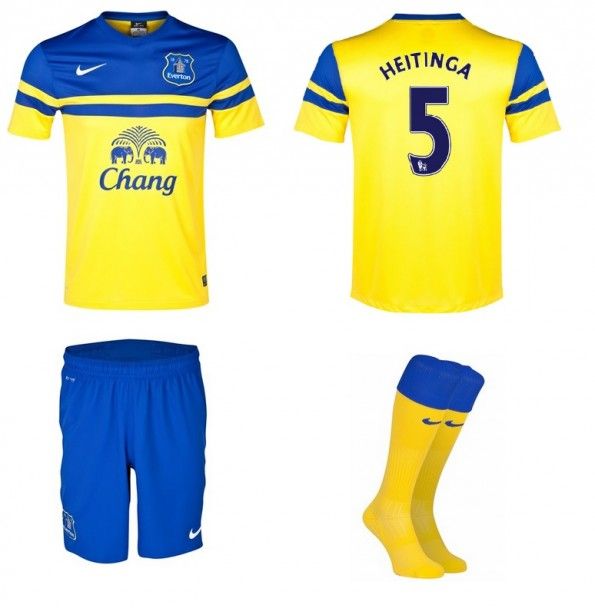 Seconda maglia Everton 2013-2014 Nike