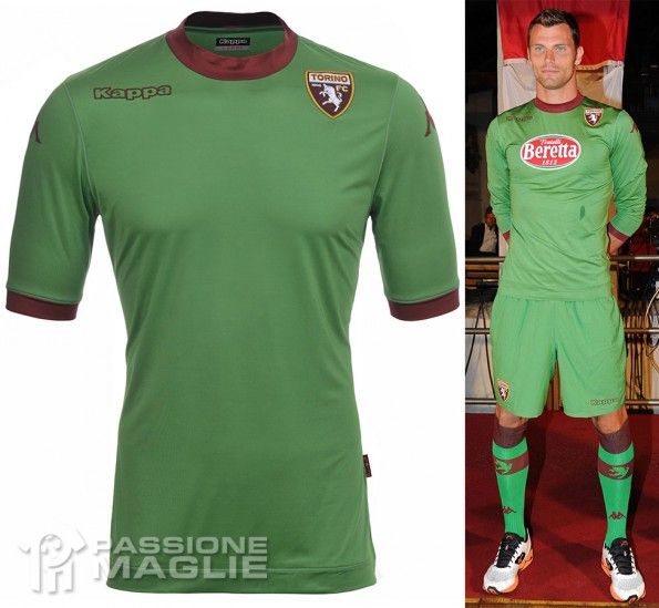 Divisa portiere Torino 2013-2014 verde