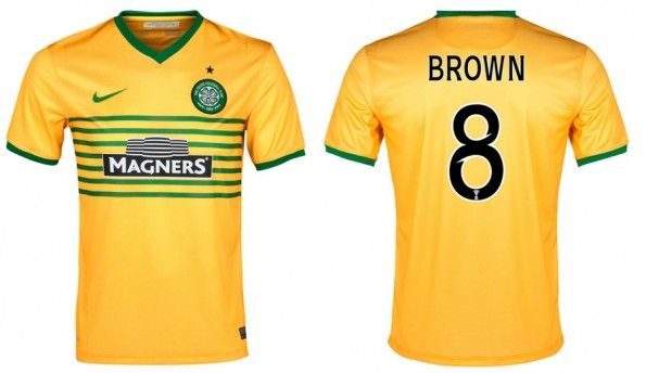 Seconda maglia Celtic 2013-2014 Nike