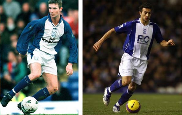 Maglia Penguin Birmingham City nel 1998 e 2008