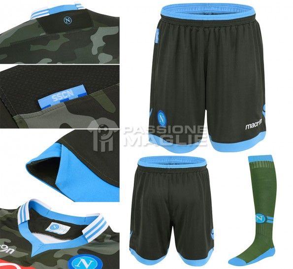 Pantaloncini calzettoni Napoli away 2013-14