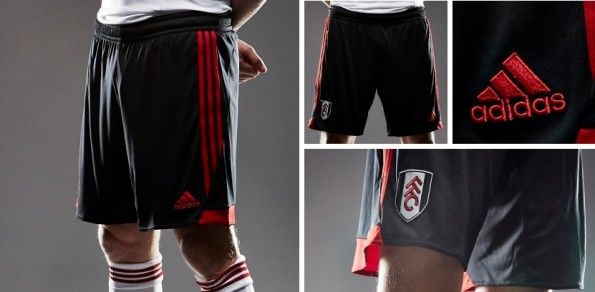Pantaloncini Fulham neri 2013-2014