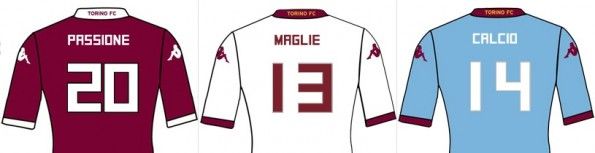 Nome numeri font Torino 2013-2014