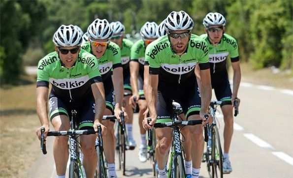 Team Belkin ciclismo in strada