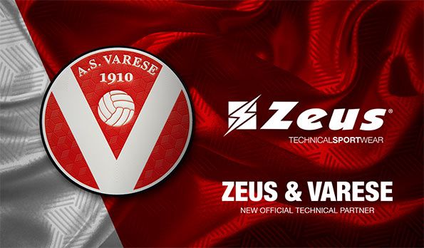 Zeus sponsor tecnico Varese