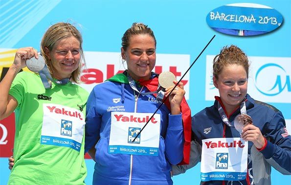 Martina Grimaldi oro Barcellona 2013