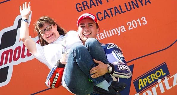 Jorge Lorenzo e Anna Vives