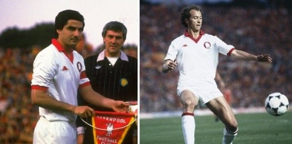 Di Bartolomei e Falcao Finale Coppa Campioni 1984