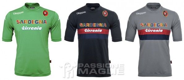 Maglie portiere Cagliari 2013-2014
