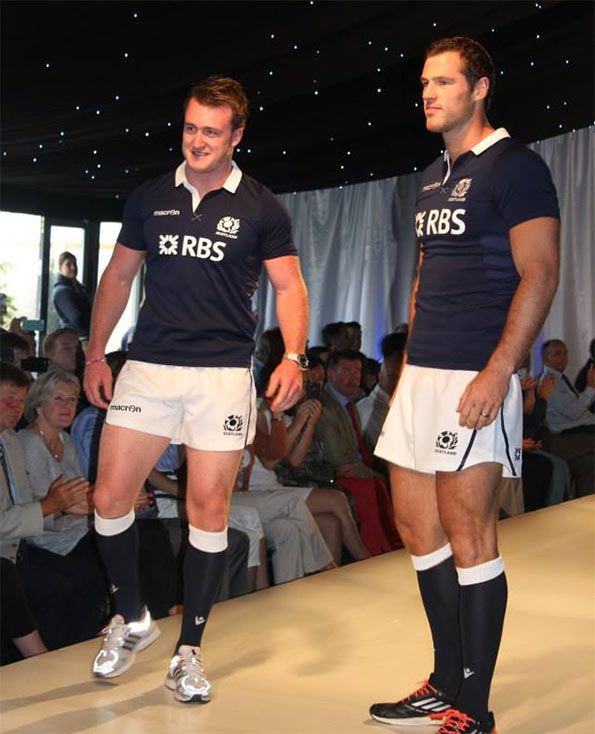 Presentazione kit Scozia rugby Macron 2013-14