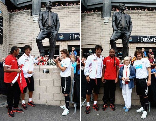 Statua Bobby Robson a Newcastle