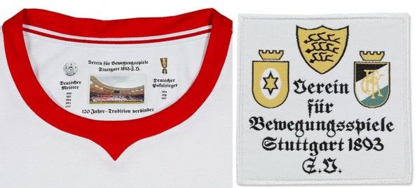 Dettagli kit Stoccarda 120 anni