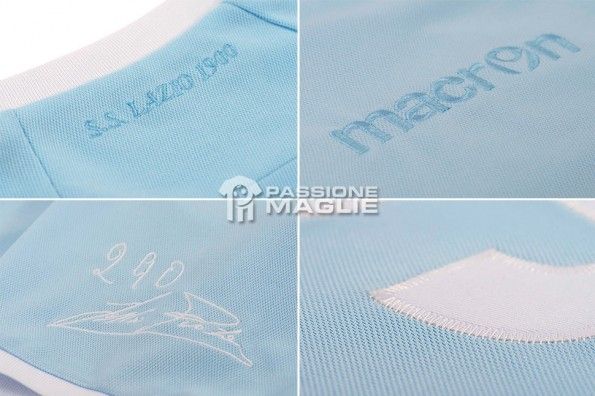 Dettagli maglia Lazio speciale Piola