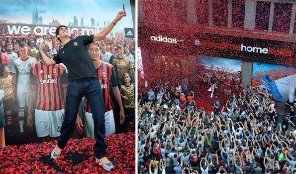 Evento adidas-Kakà Milano