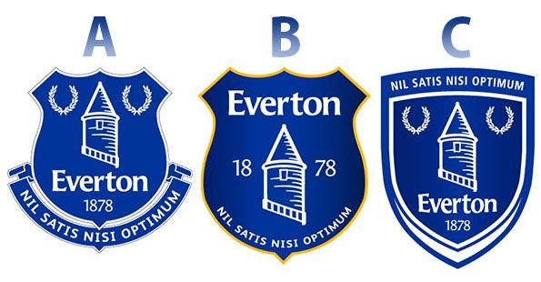 Votazione stemma logo Everton