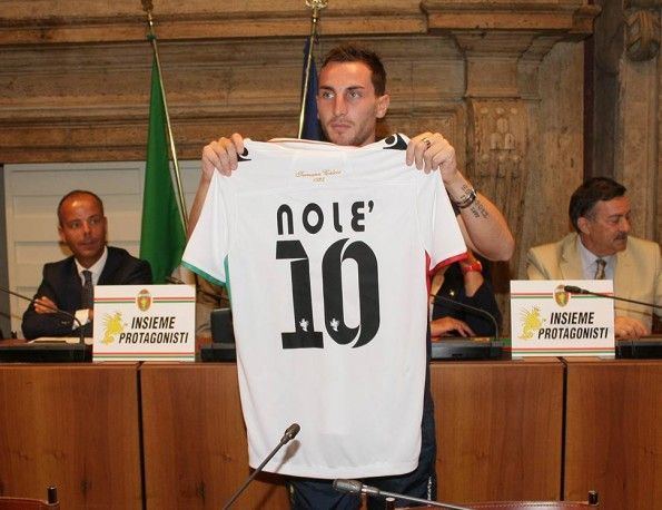 Ternana kit away Macron 2013-14