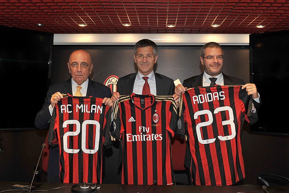 adidas milan contratto