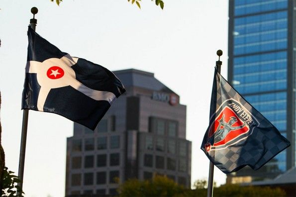 Bandiera Indianapolis e Indy Eleven