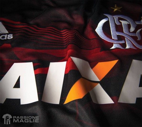 Dettaglio terza divisa Flamengo 2013