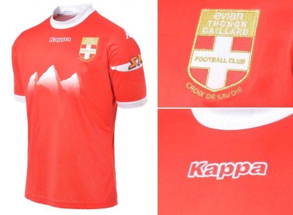 Terza maglia Evian Thonon Gaillard 2013-2014