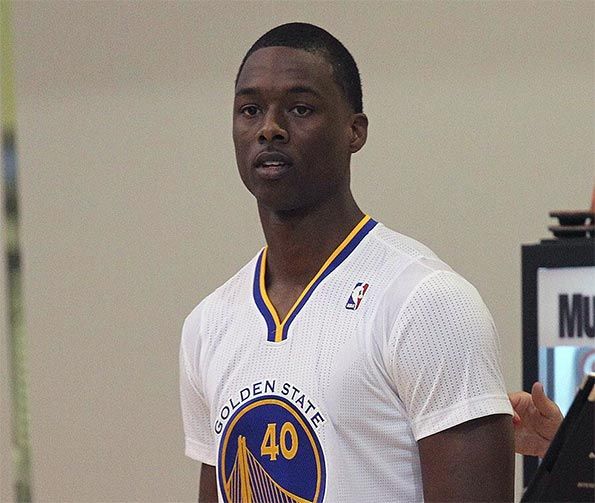 Maglia Golden State Warrior maniche bianca