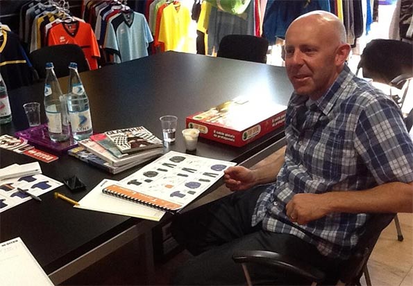 Jonathan Westhead nella sede Erreà