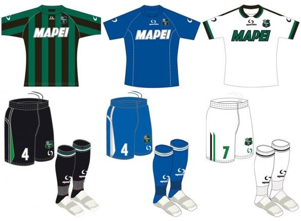 Divise ufficiali Sassuolo 2013-2014